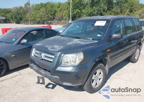 2006 Honda Pilot Lx z USA, uszkodzony, nr VIN 5FNYF18146B014319